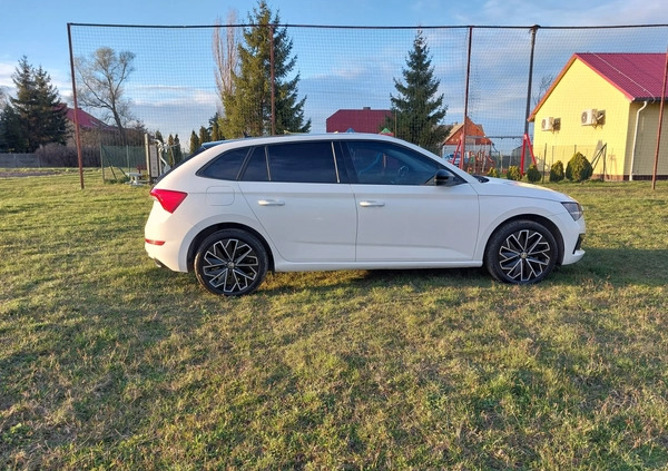 Skoda Scala cena 55900 przebieg: 113000, rok produkcji 2019 z Jarocin małe 232